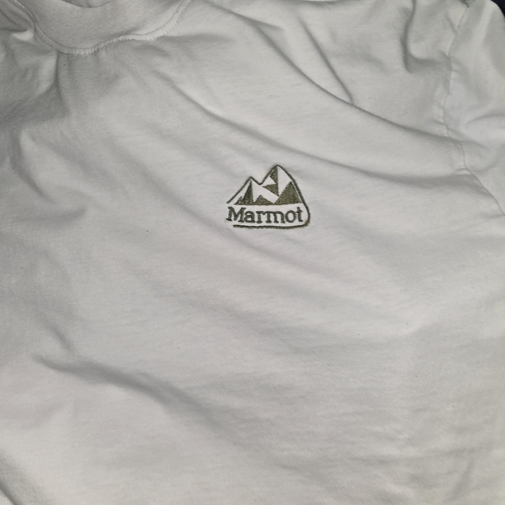 Marmot White T-Shirt  Xl